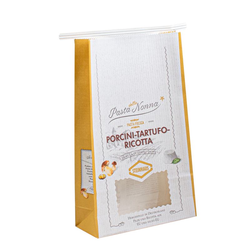 Логотип Mini Paper Party Bags White Takeaway оптом бумажный пакет логотип